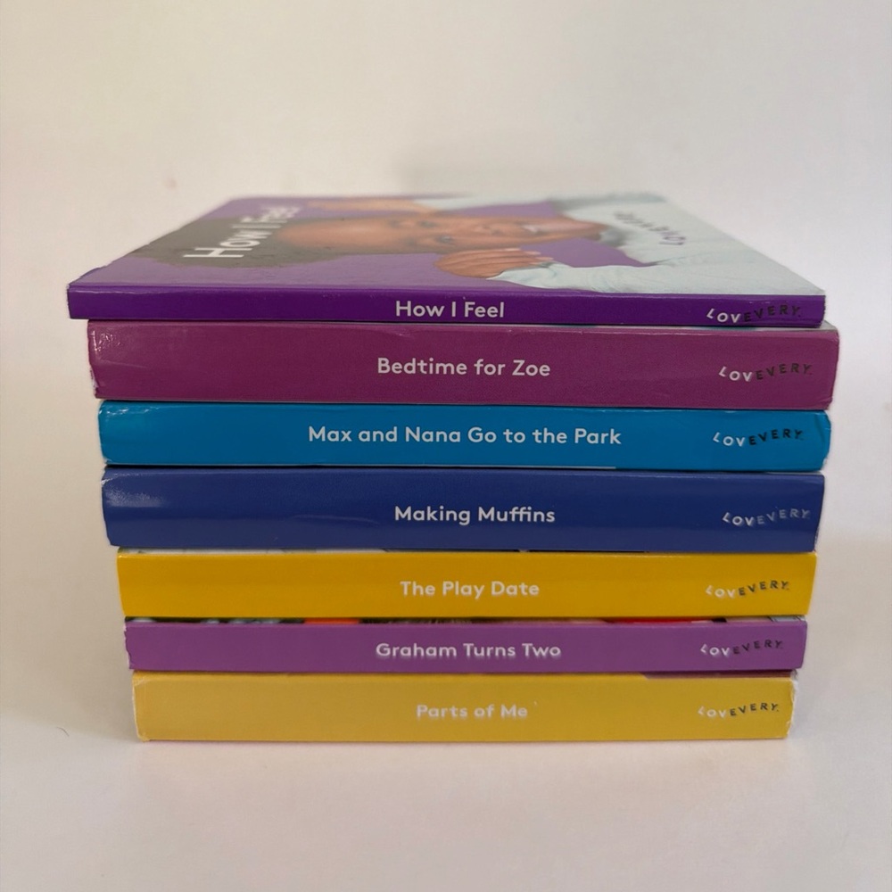 Lovevery Book Lot Of 7 Mixed Titles Board Books Montessori